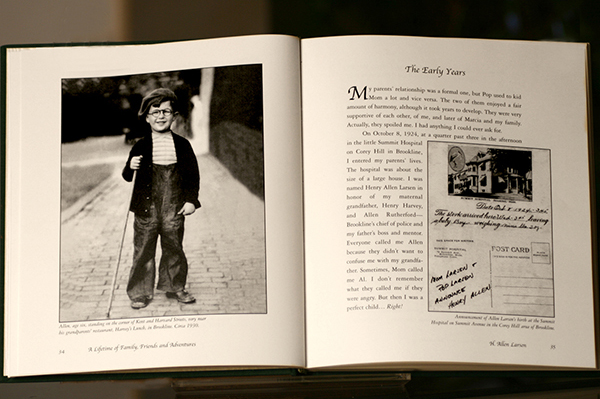 biography layout